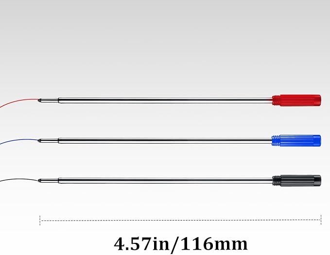 Black Ink Refills, Replaceable Pens Refills, 1mm Medium Tip - Image 4
