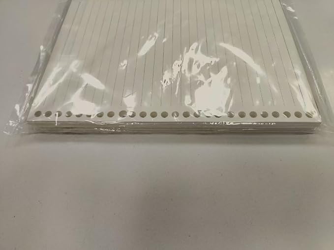 2 Pack A5 6 Holes Page Marker Ruler Plastic Binder Ruler Divider Ruler - Image 5