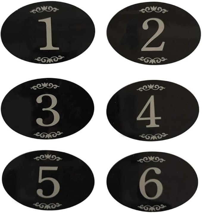 StayMax Locker Number Signs Door Sign by StayMax