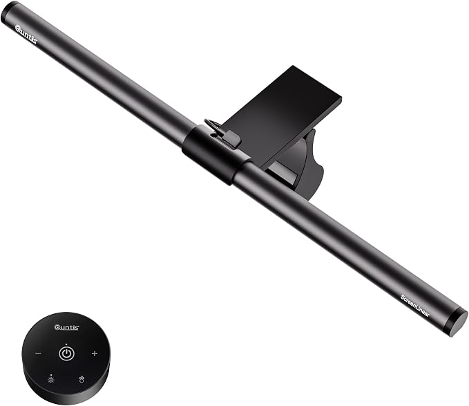 Quntis Monitor Light Bar with Remote, Eye-Care No Glare Computer Light by Quntis