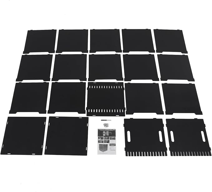 15-Slot Desktop File Organizer Rack, Vertical PVC Paper Storage Shelf - Image 9