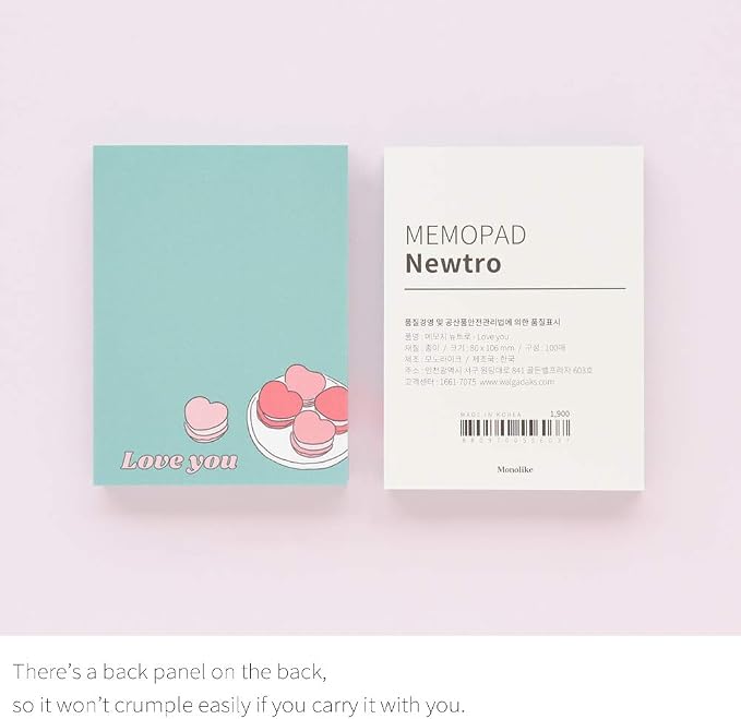 Monolike Memopad Newtro design B SET - Image 3