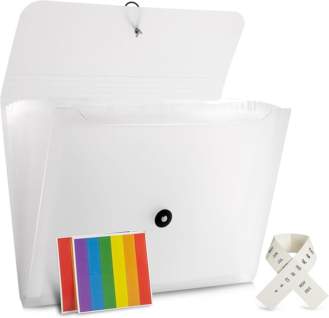 Expanding File Folder File Organizer 13 Pocketsr Accordion Filing Folder by Nicfaec