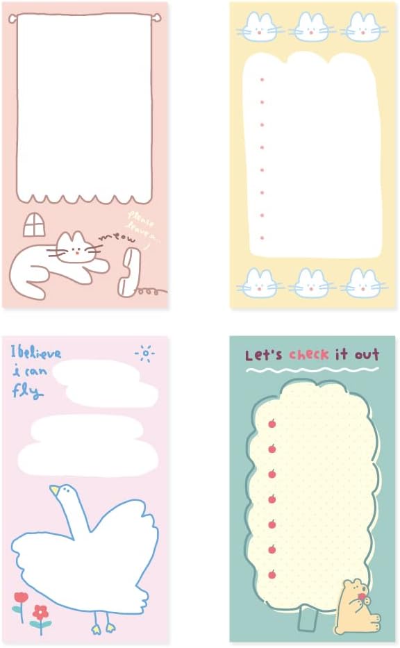 Monolike Memopad Storytown Afternoon A SET by Onlythingsilike