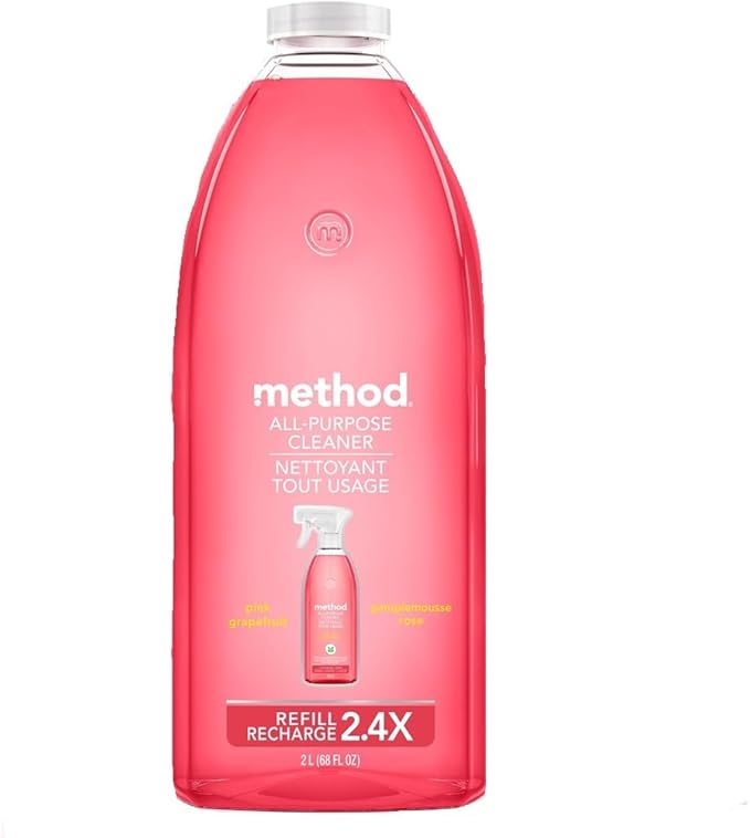 Method All-Purpose Cleaner Refill, Pink Grapefruit, 68 Fl Oz-DeskLoop Office