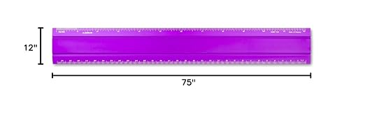 Alumicolor Aluminum Office Ruler - Image 7