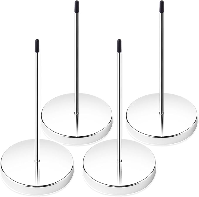 4pcs Desk Receipt Holder Bill Fork Receipt Spike Stick Silver Restaurant Check by HRLORKC