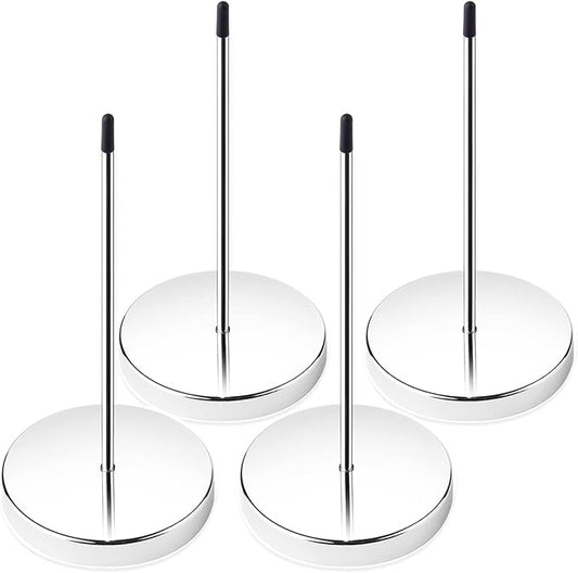 4pcs Desk Receipt Holder Bill Fork Receipt Spike Stick Silver Restaurant Check by HRLORKC