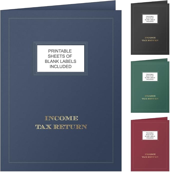 The Gallery Collection, Income Tax Return Pocket Folders, by TheGalleryCollection