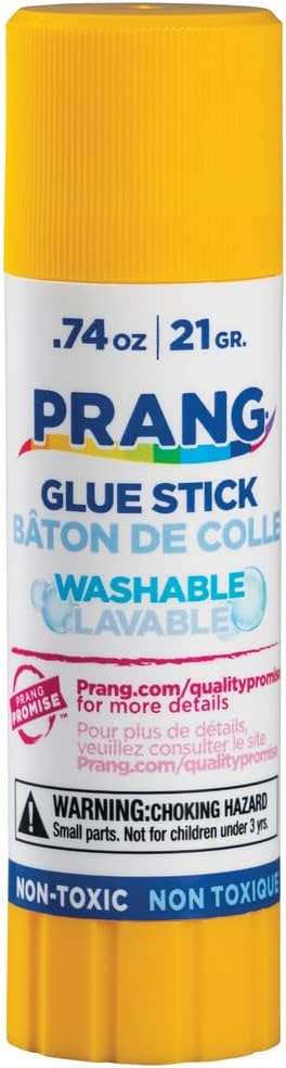 Prang Washable Glue Stick, Clear, 74 Oz., 60 Count-DeskLoop Office
