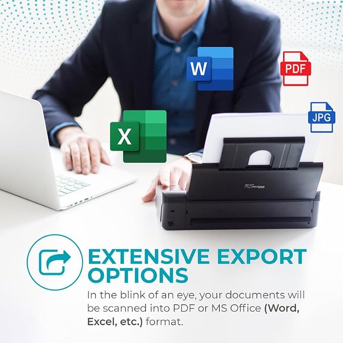 IRIScan Pro Document Scanner duplex-v5PRO 20PPM/40IPM: Desktop Scanner - Image 5