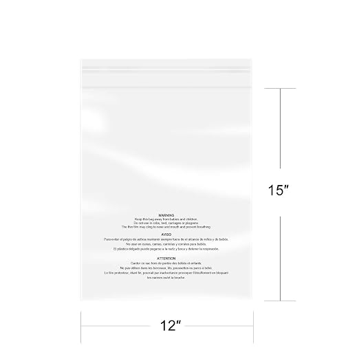 iMailer - 100 Pcs - 12" x 15" Poly Bags - Image 2