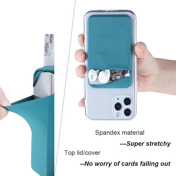 Fulgamo 3Pack Cell Phone Card Holder Pocket - Image 4