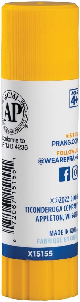 Prang Washable Glue Stick, Clear, 74 Oz., 60 Count-DeskLoop Office