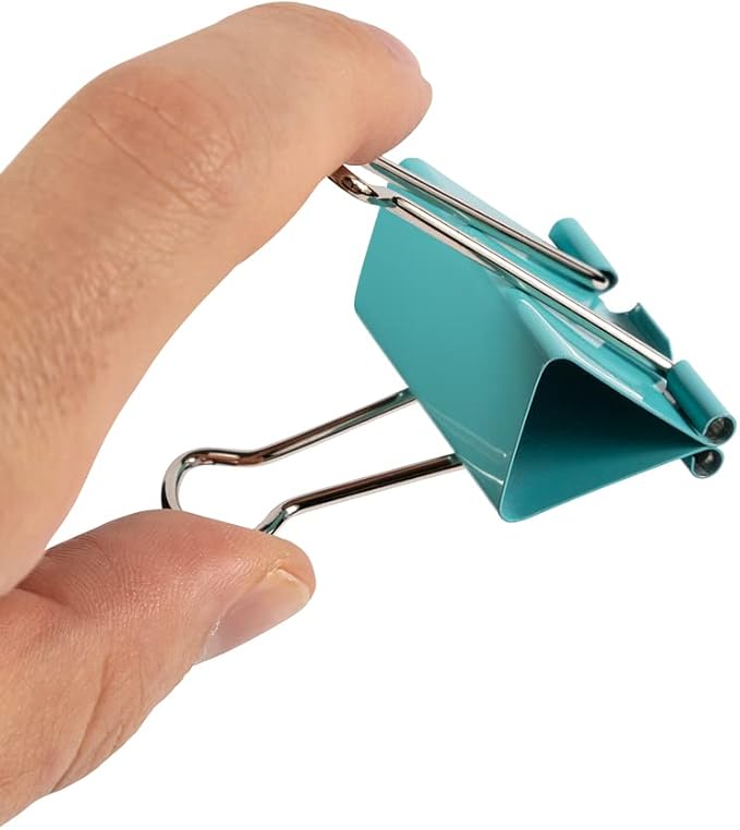JAM PAPER Colorful Binder Clips - Image 6