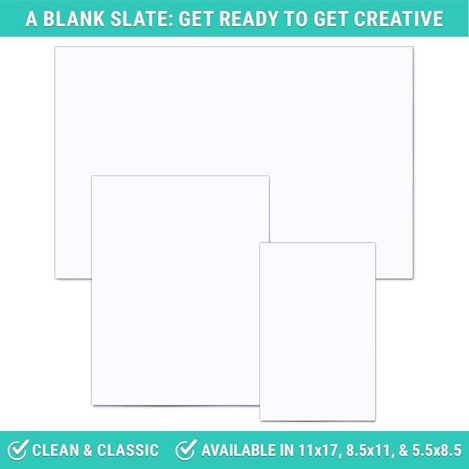 321Done Blank Notepad & Memo Pad, Unlined Writing Pads - Image 5