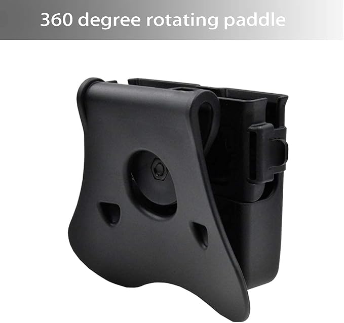 Double Magazine Holster, Universal Magazine Pouch, 9mm/40/45/10mm/380 Mag - Image 8