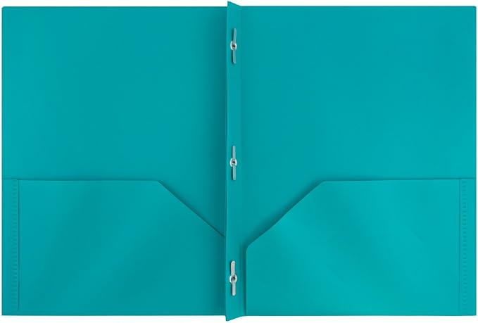 JAM PAPER Plastic Color POP Folders - Image 2