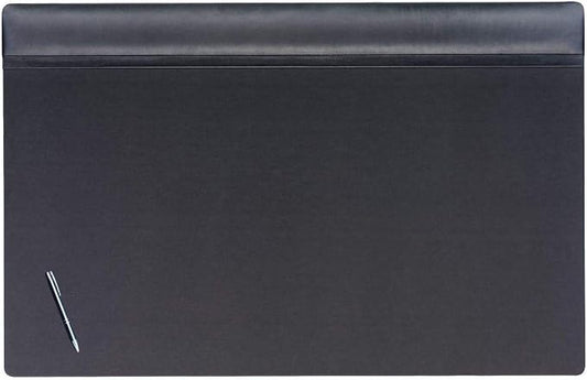 DACASSO Leather Desk Pad with Top Rail by Dacasso