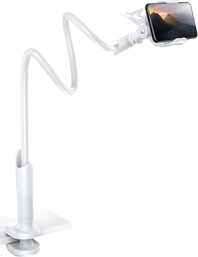 Lamicall Phone Holder, Gooseneck Mount, Compatible by Lamicall
