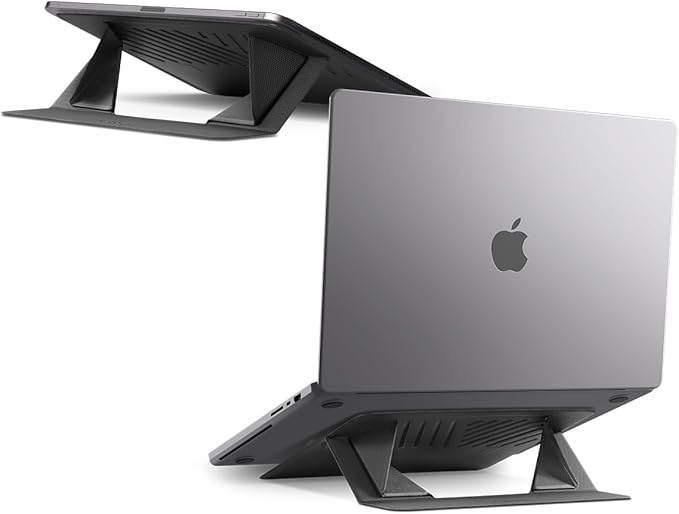 Spigen Slim Fold Portable Laptop Stand Foldable Ergonomic Angle Lift Anti-Slip by Unknown