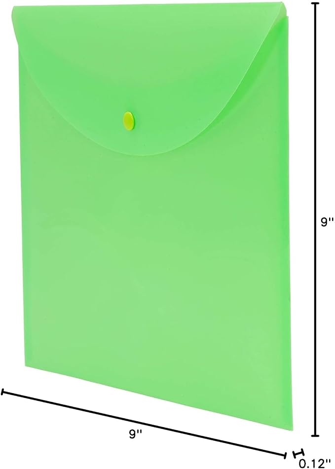 Smead, Poly Envelopes Plastic Folders, File Folders - Image 6