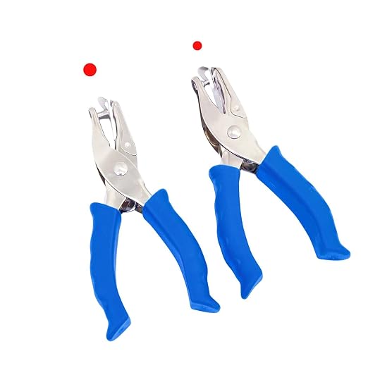 1/4 and 1/8 Inch Small Single Hole Punch Paper Hole Puncher Mini Hole Puncher by XIAOXGXF