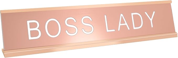 Boss Lady Desk Signs Boss Gifts by Toplusesse
