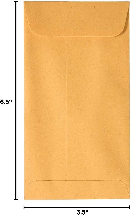 JAM PAPER #7 Coin Business Envelopes - Image 9