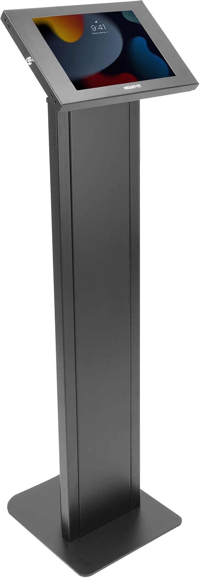 Mount-It! Anti-Theft iPad Floor Stand Kiosk, Locking Tablet Floor Stand by Mount-It