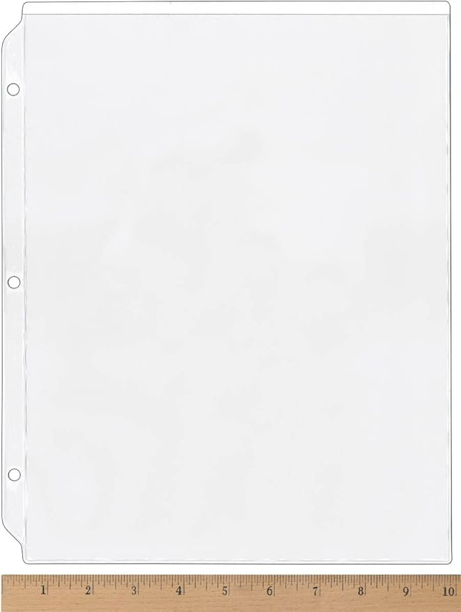 StoreSMART - Plastic Sheet Protectors - 9" x 12" - 200-Pack - SPT750-200 - Image 3