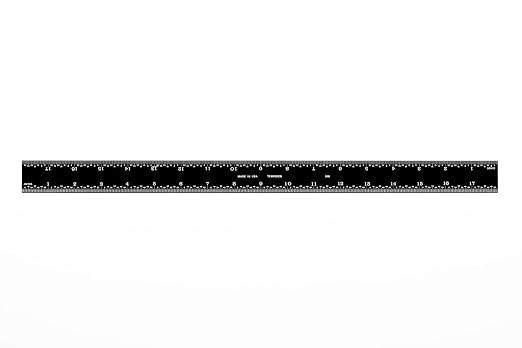 PEC Tools 18" Rigid Metal Ruler, Stainless Steel - Image 6