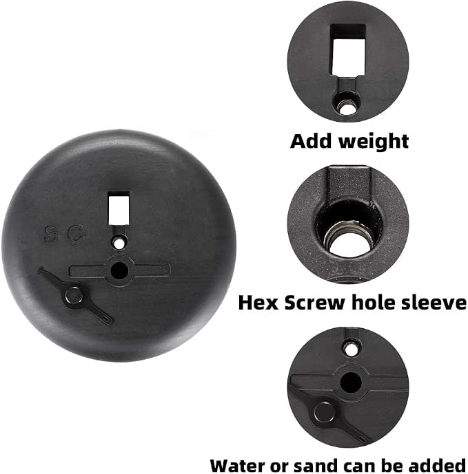 SENZHIYI Adjustable Poster Stand Holder Heavy Duty Snap Open Aluminum Pedestal - Image 5