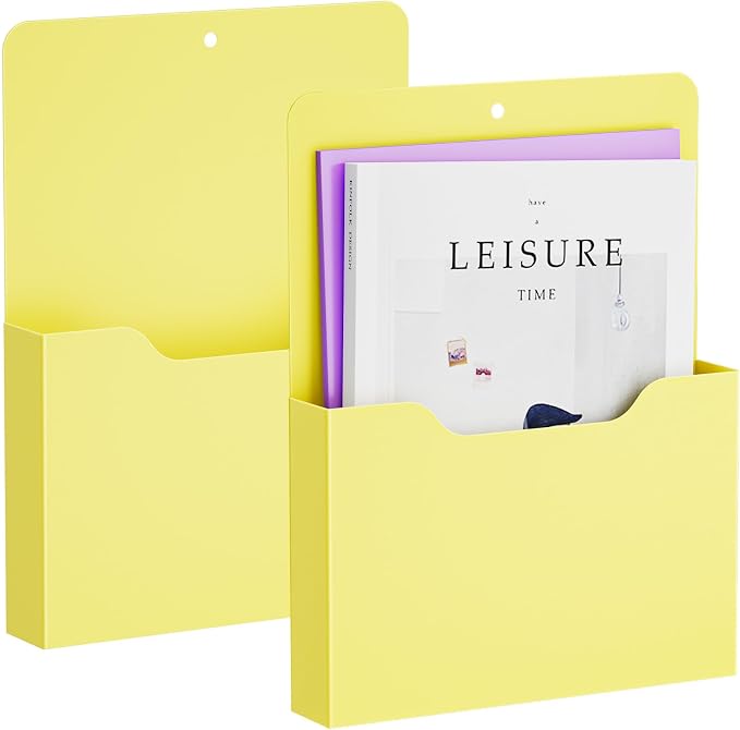 Marbrasse 2 Pack Magnetic File Holder by Marbrasse