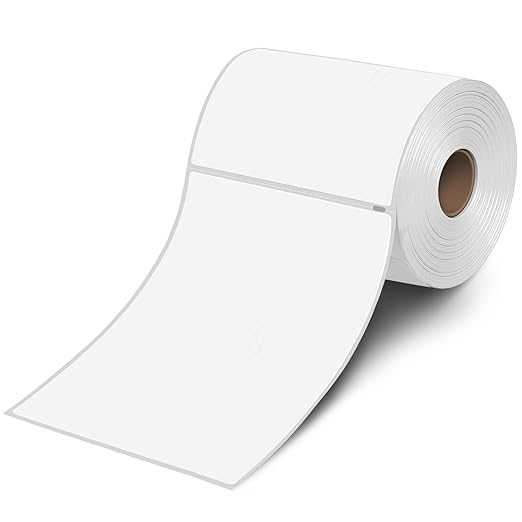 L LIKED 30 Rolls Compatible with Dymo 1744907 Internet Postage Labels 4" x 6" Shipping Labels Compatible with Rollo, DYMO 4XL & Zebra Desktop Printers (220 Labels Per Roll)-DeskLoop Office