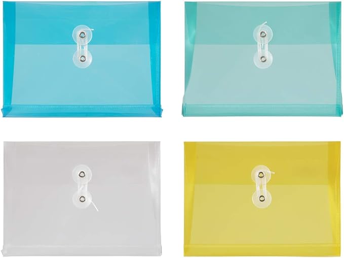 JAM PAPER Plastic Envelopes by JAMPaper