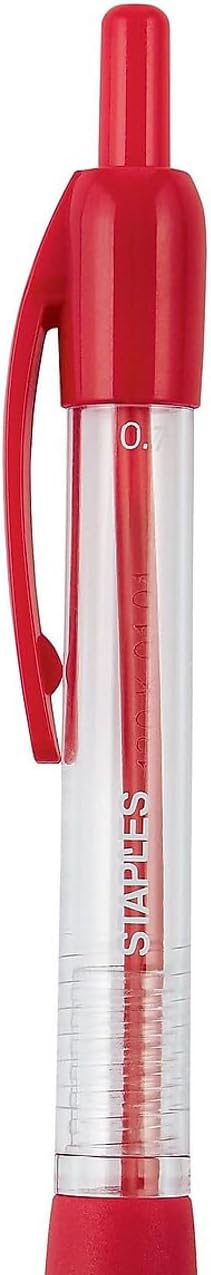 STAPLES Retractable Ballpoint Pens, Medium Point 1.0mm, 36 Pack – Bulk Writing - Image 2