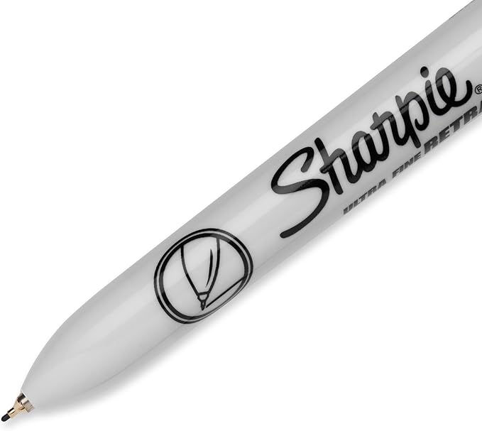 Sharpie Retractable Permanent Markers, Ultra Fine Point - Image 2