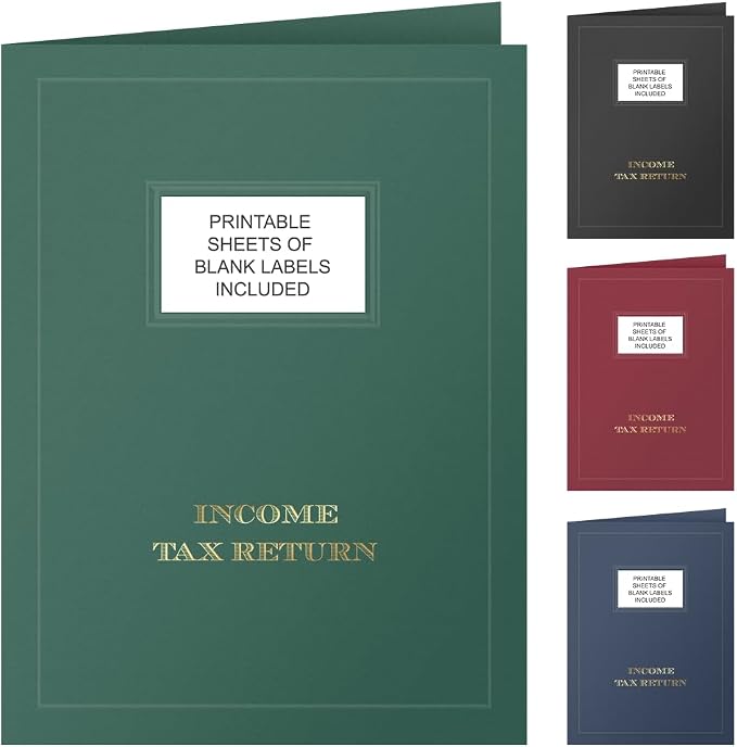 The Gallery Collection, Income Tax Return Pocket Folders, by TheGalleryCollection