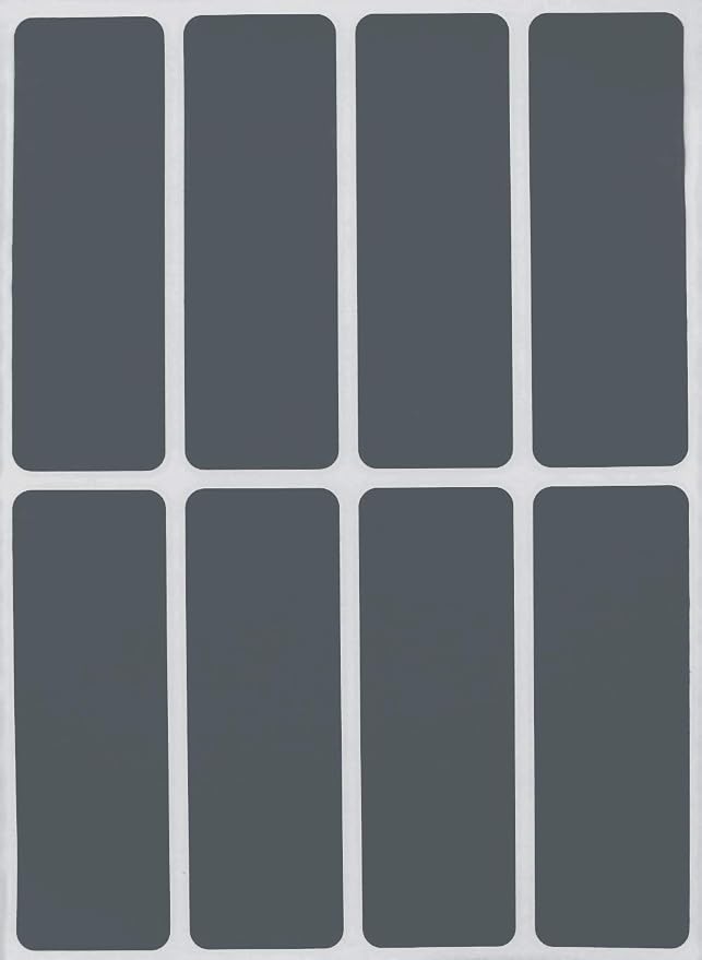 Royal Green Rectangular Stickers Color Coded Write on Labels by RoyalGreen