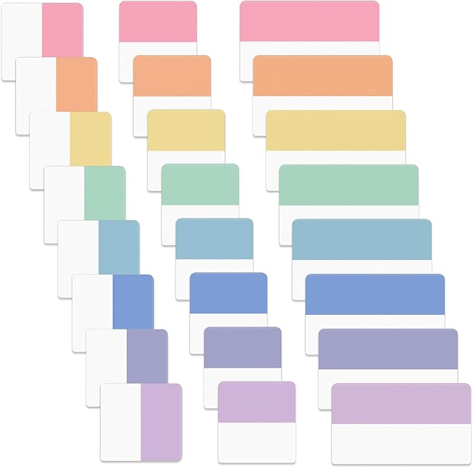Mr. Pen- Sticky Index Tabs, 360 Pcs, Colorful Sticky Tabs for Notebooks, Page Markers, Page Tabs for Binders, Page Tabs Sticky Tabs for Books, Notebook Tabs, Book Sticky Tabs for Notebooks-DeskLoop Office