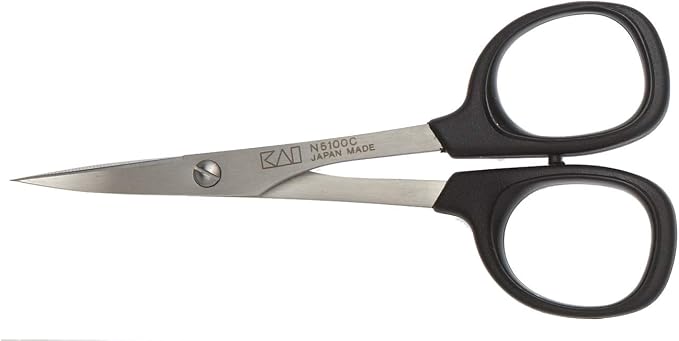 Kai 5100C 4-inch Curved Tip Needlecraft Scissors by Kai