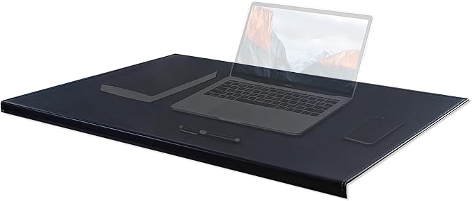 AKOZLIN 27.55”x 15.8" Soft PU Leather Surface Office Desk Mouse Mat Anti-Push by AKOZLIN