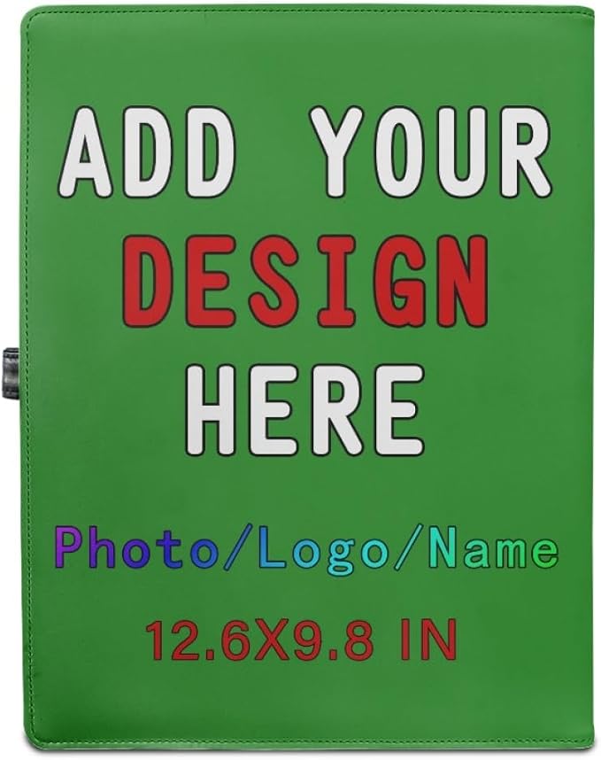 Personalized Padfolio with Logo Photo Name, Custom Business Portfolio Folder - Image 2