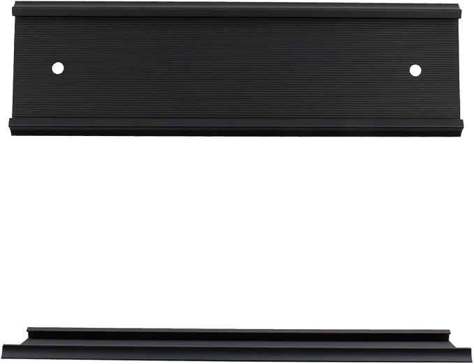 Antrader 10Pcs Name Plate Holders, Aluminium Alloy Name Plates, Sliding Room - Image 5