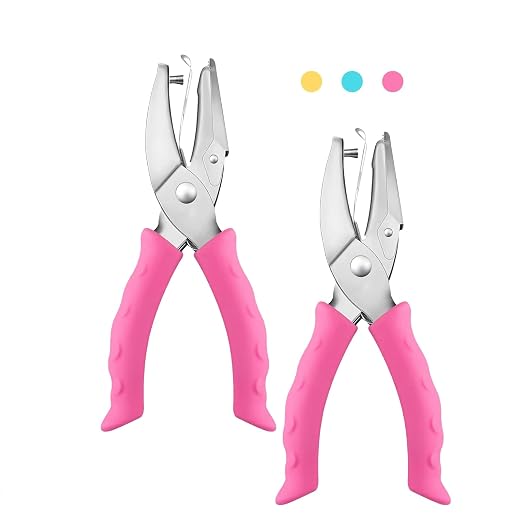 2PCS Single Hole Punch, 1/4" Hole Puncher by Unknown