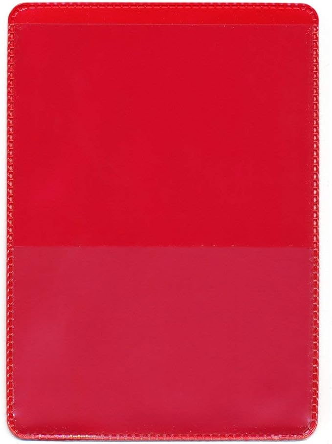 StoreSMART Red Auto Insurance and ID Card Holder – 2 Pack RFS20-R2 Durable by StoreSMART
