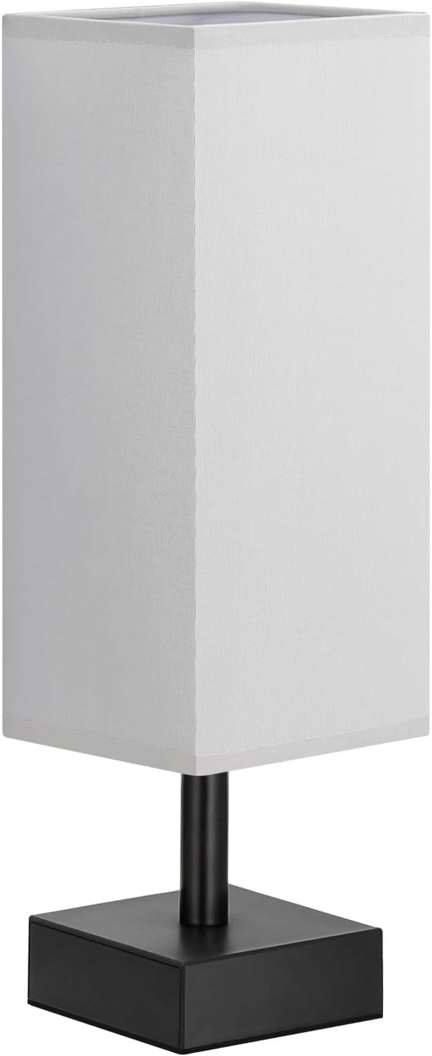 aooshine Gray Small Bedside Lamp - Image 6