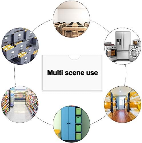 30 Pack Self-Adhesive Index Card Pockets - Image 5