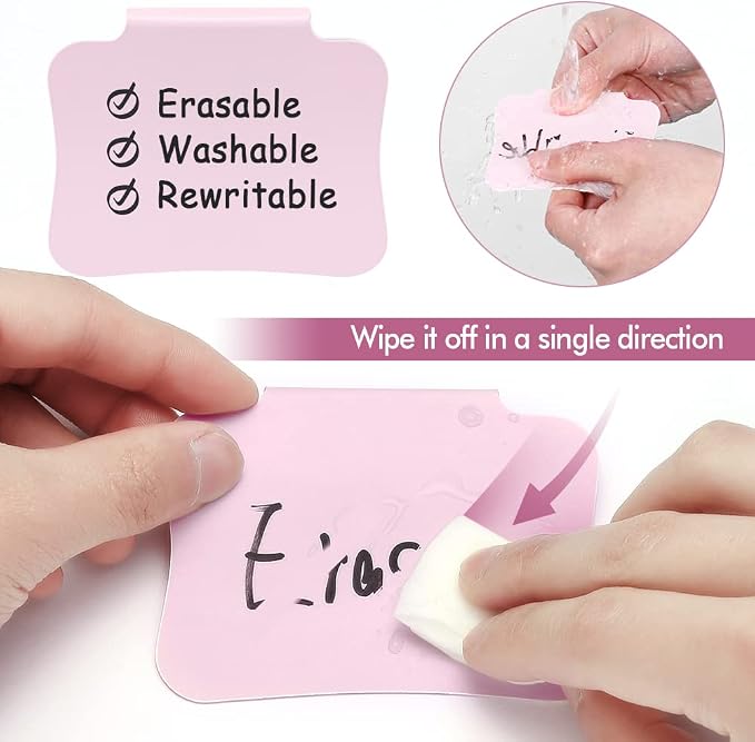 20PCS Basket Labels Clip On, Removable Plastic Bin - Image 5